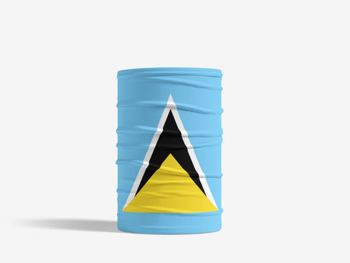 St.Lucia Neck Gaiter - CaribeHeart Saint Lucia